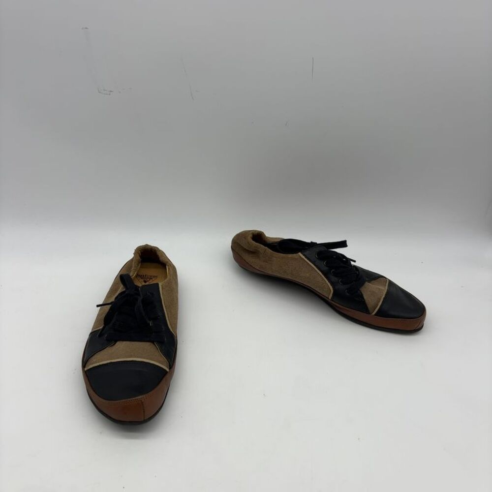 John Fluevog Suede Shoe Lace Up Sneaker